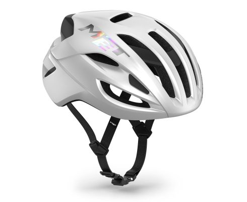 Casco Met Rivale Mips white Holographic Talla M (56/58cm)