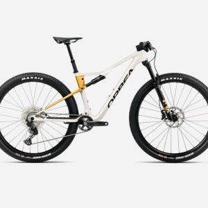 Bicicleta Orbea Oiz M30 White-Yellow Talla L