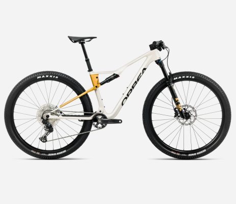 Bicicleta Orbea Oiz M30 White-Yellow Talla M